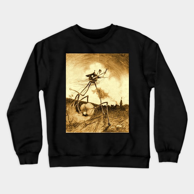 War Of The Worlds Crewneck Sweatshirt by JoolyA